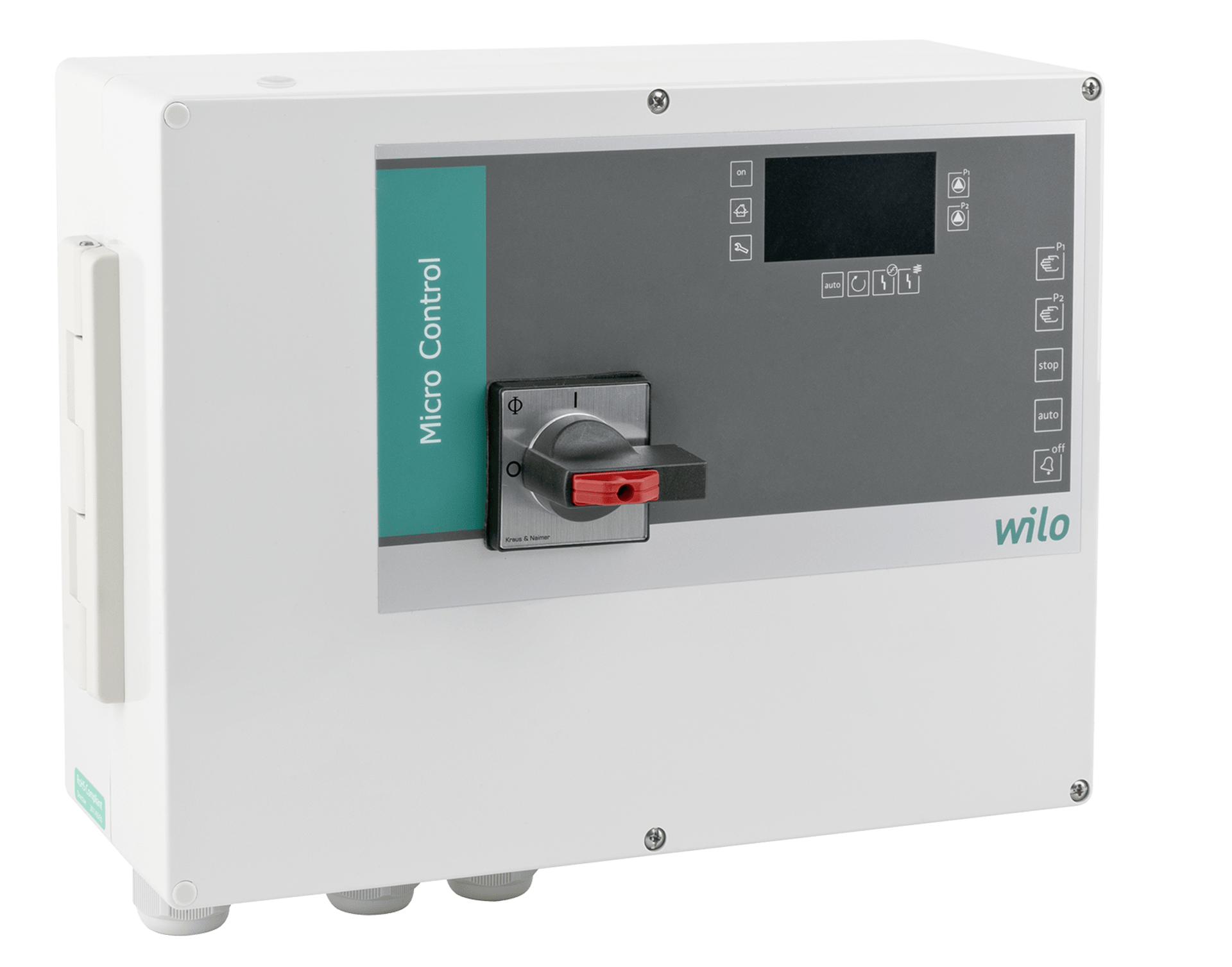 WILO Easy Control MS-L 2x4 Automatikskåp för avloppspump, max 4 kW