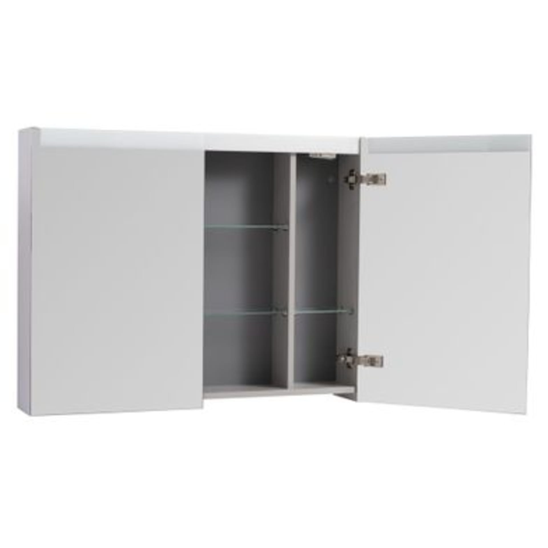 DEMO Alterna Ariella X120 Spegelskåp med LED Belysning Grå RSK 8948881