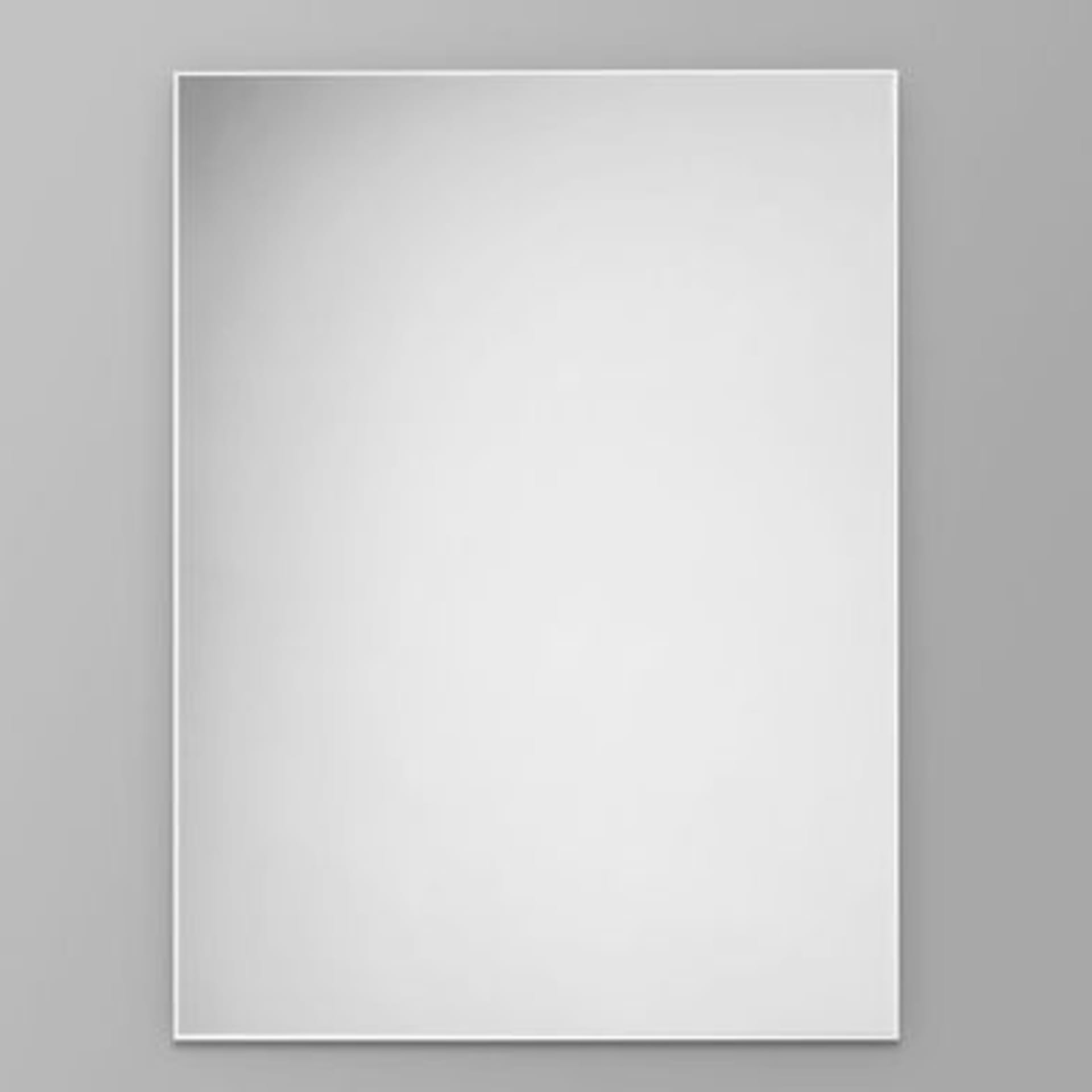 DEMO Alterna Gamma Spegel Fyrkantig 900x800 mm Vit RSK 8948383