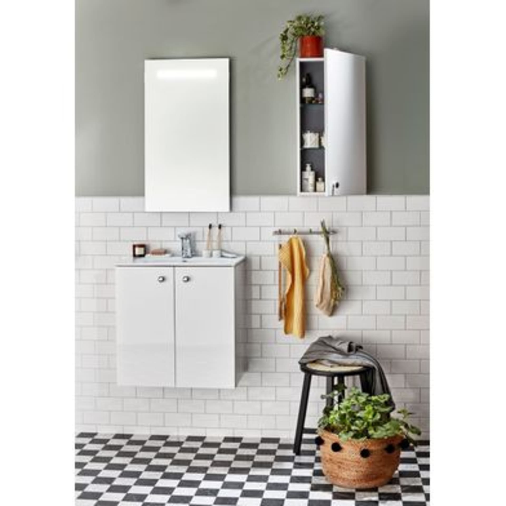 DEMO Alterna Alfa Spegel 1200x800 mm med LED Belysning RSK 8948398