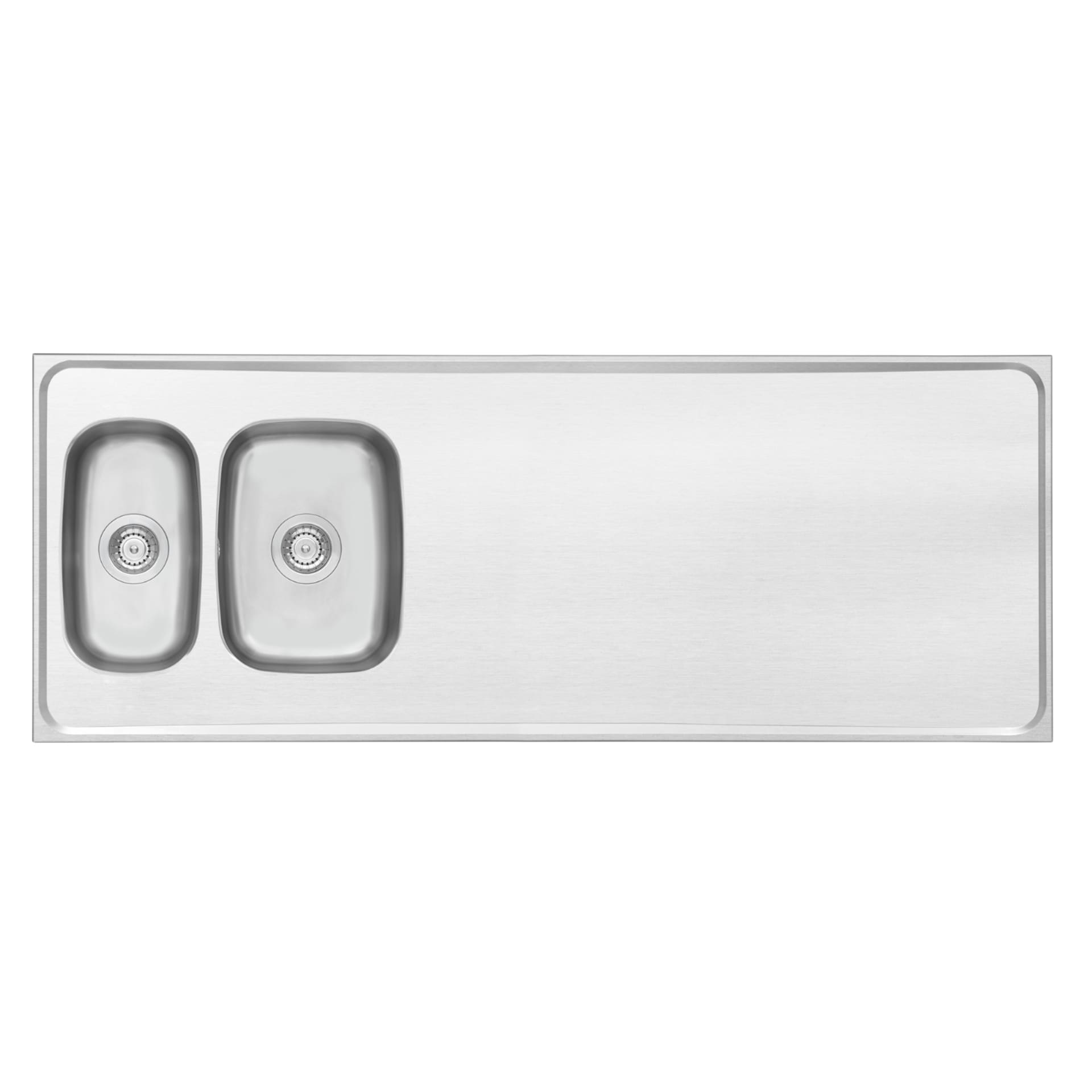 Contura G16 - 610 Rostfri vändbar Diskbänk med Vattenlås och Korgventiler RSK 8090084 