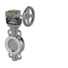 Ghibson CF8M DN300 - Syrafast Rostfri Vridspjällsventil PN25 för Industri | Ventiler Vridspjällsventil | RSK 801023