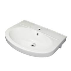 2 St NGL Tvättställ 560x430mm Vit Porslin - Easy-Clean - RSK 7489151