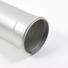 BLÜCHER EuroPipe rör rostfritt stål 160mm L=1,00m med muff