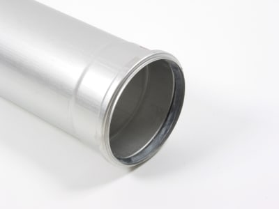 BLÜCHER EuroPipe rör rostfritt stål 160mm L=1,00m med muff