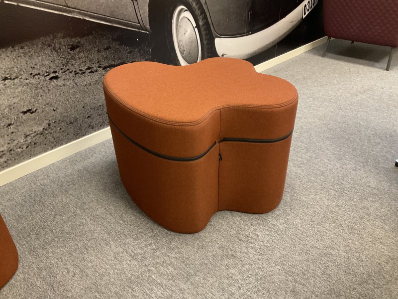Götessons Soft Seating Modul – designpall i rost/brun – mycket fin