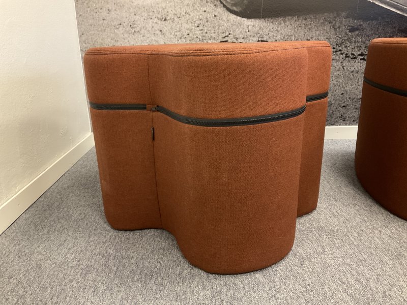 Götessons Soft Seating Modul – designpall i rost/brun – mycket fin