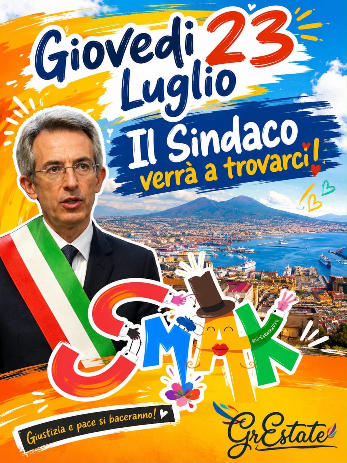 Il sindaco verrà a trovarci!