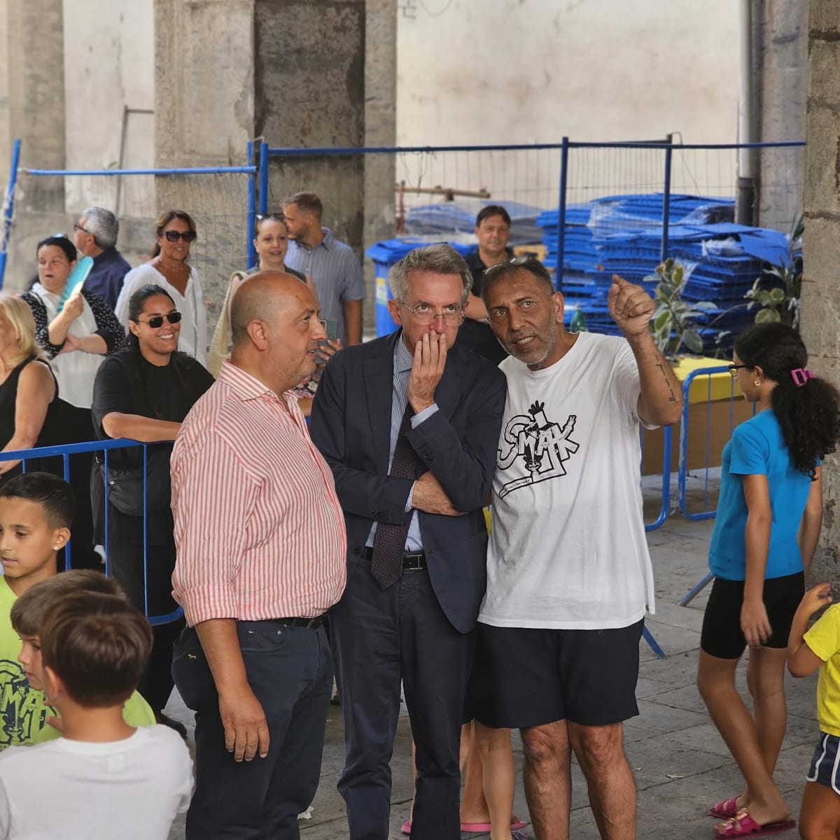 Il sindaco di Napoli nel campus estivo di Sant’Eligio Maggiore