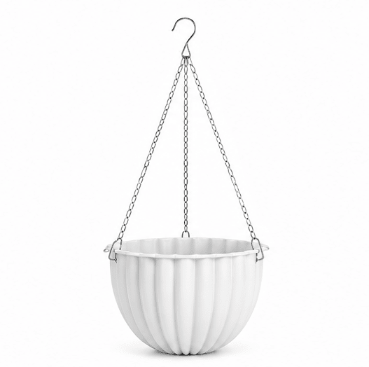 Woven Hanging Basket Planter with Chain