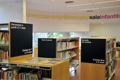 Biblioteca La Vila de Gràcia – Rosa M. Arquimbau