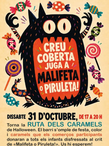 Malifeta o Piruleta a Creu Coberta