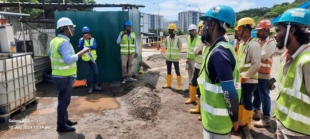 Conducting On-Site Training for our Customers