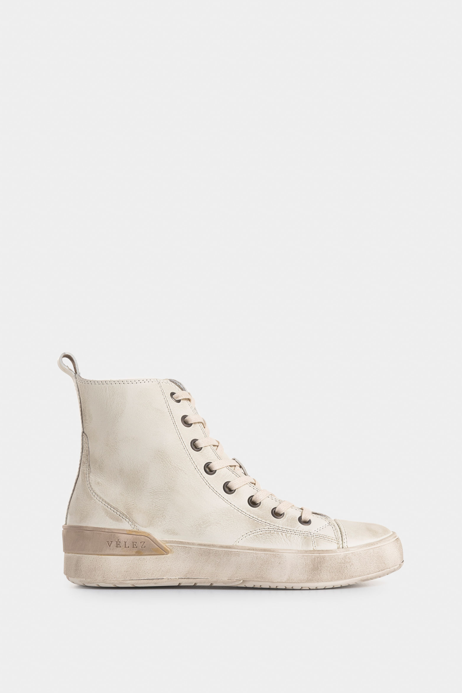 Zapatillas maritimus de cuero para mujer costuras decorativas