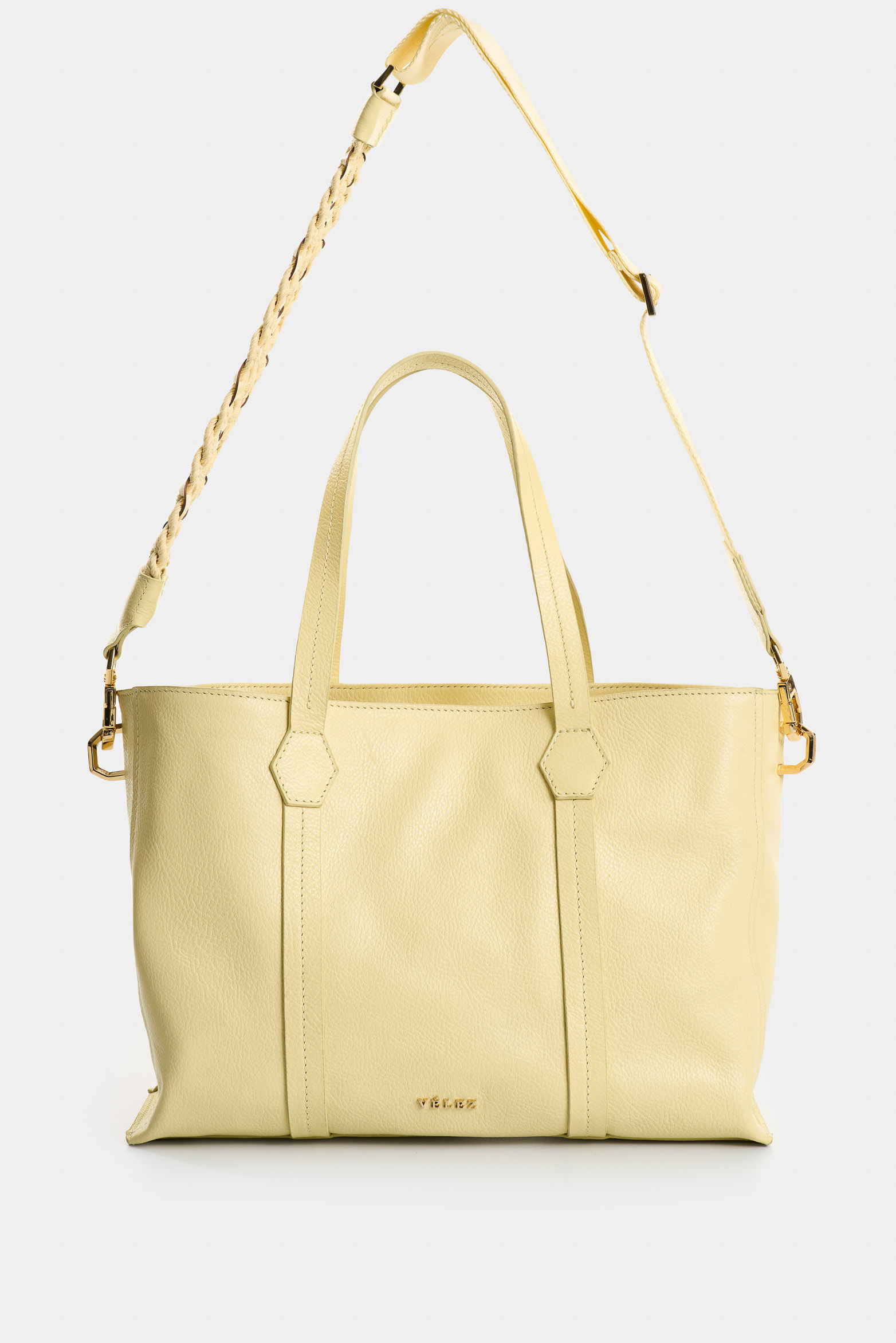 Bowling Nectaria 2.0 de cuero para mujer detalle trenzado