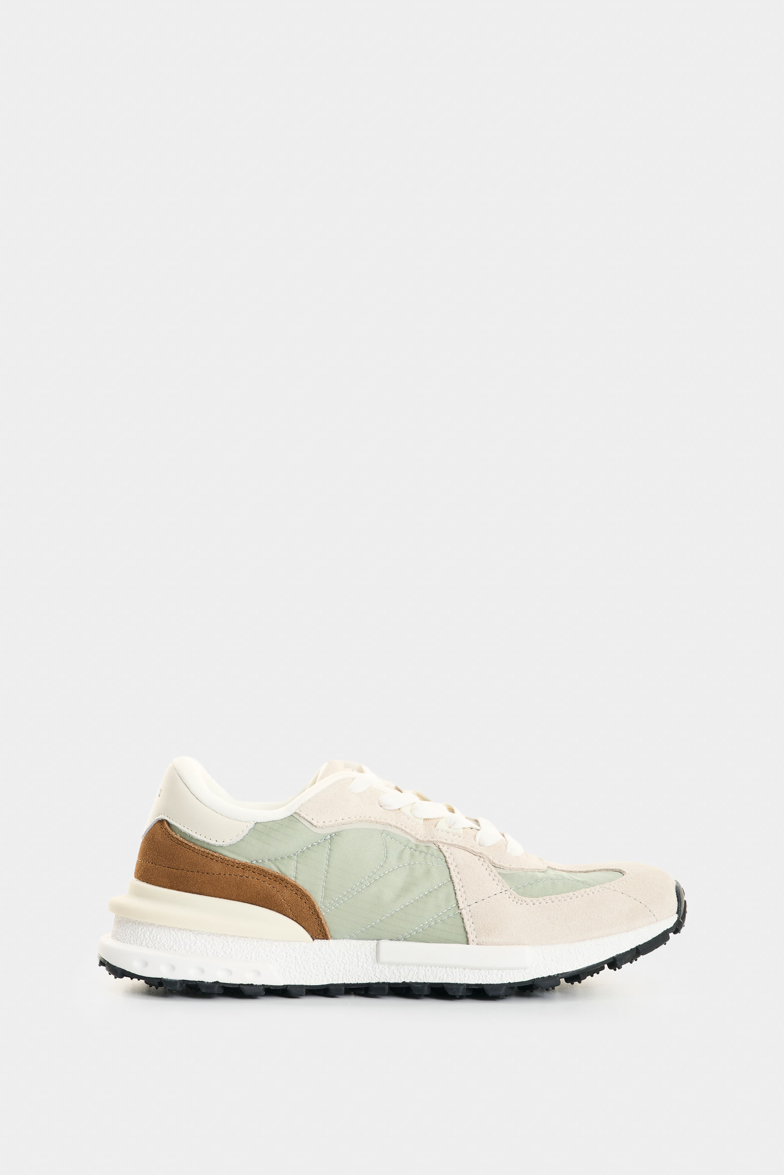 Tenis de cuero gamuzado y textil para hombre Spectra 2