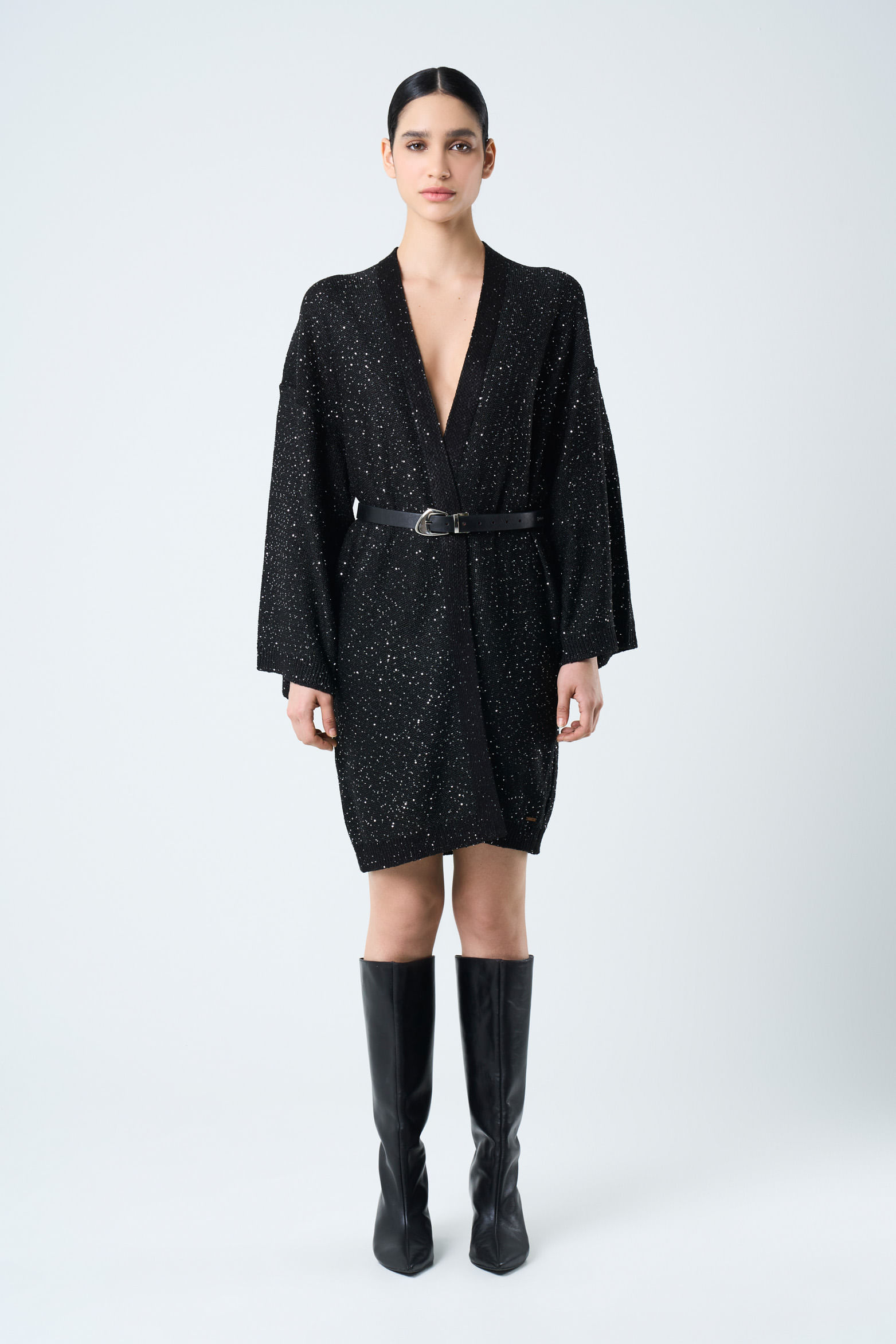 Cardigan Antares para mujer tejido