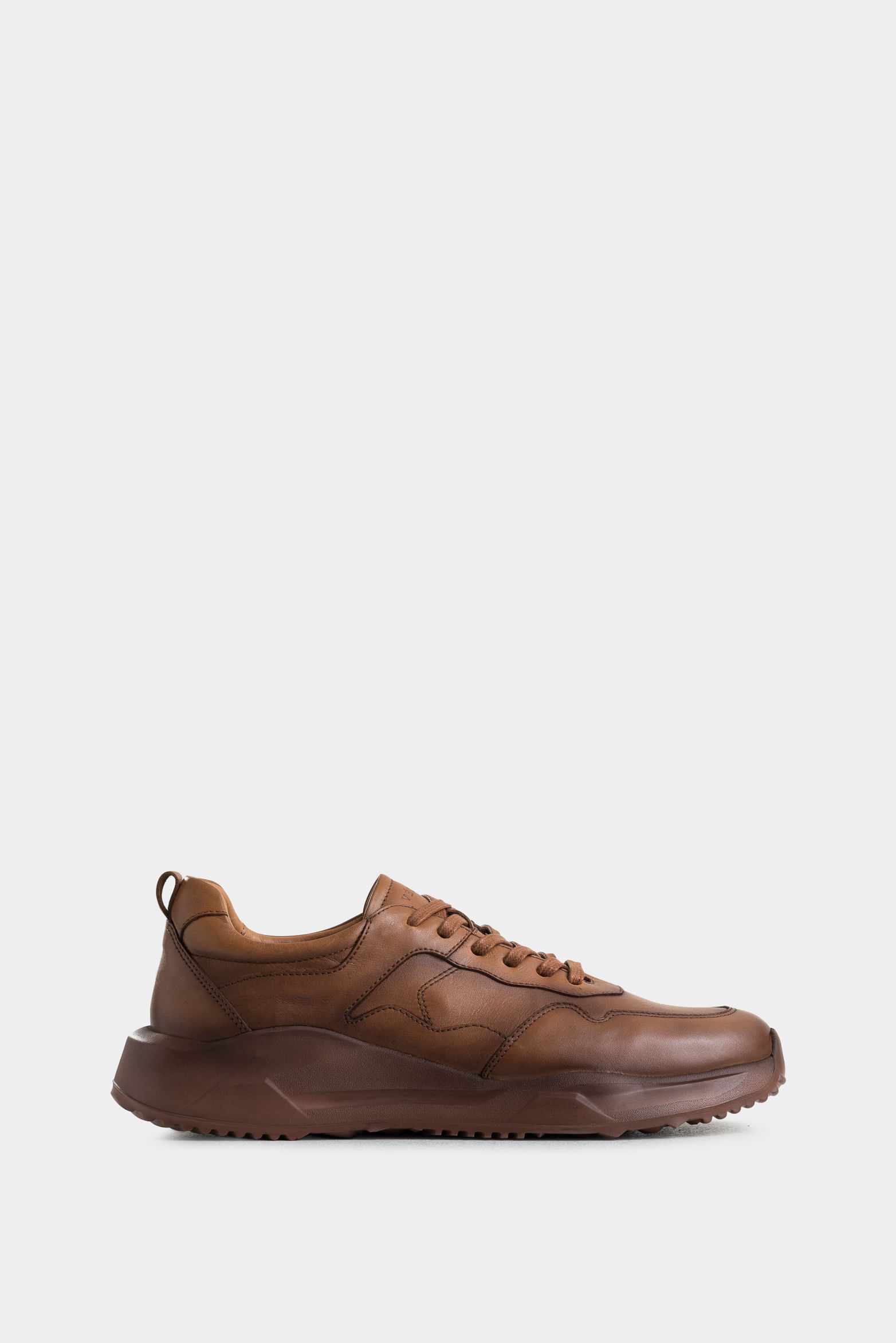 Zapatillas gali 2.0 de cuero para hombre monocolor