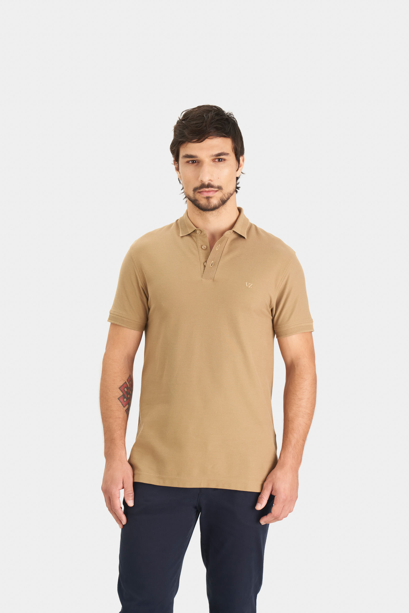 Polo casual algodón pima