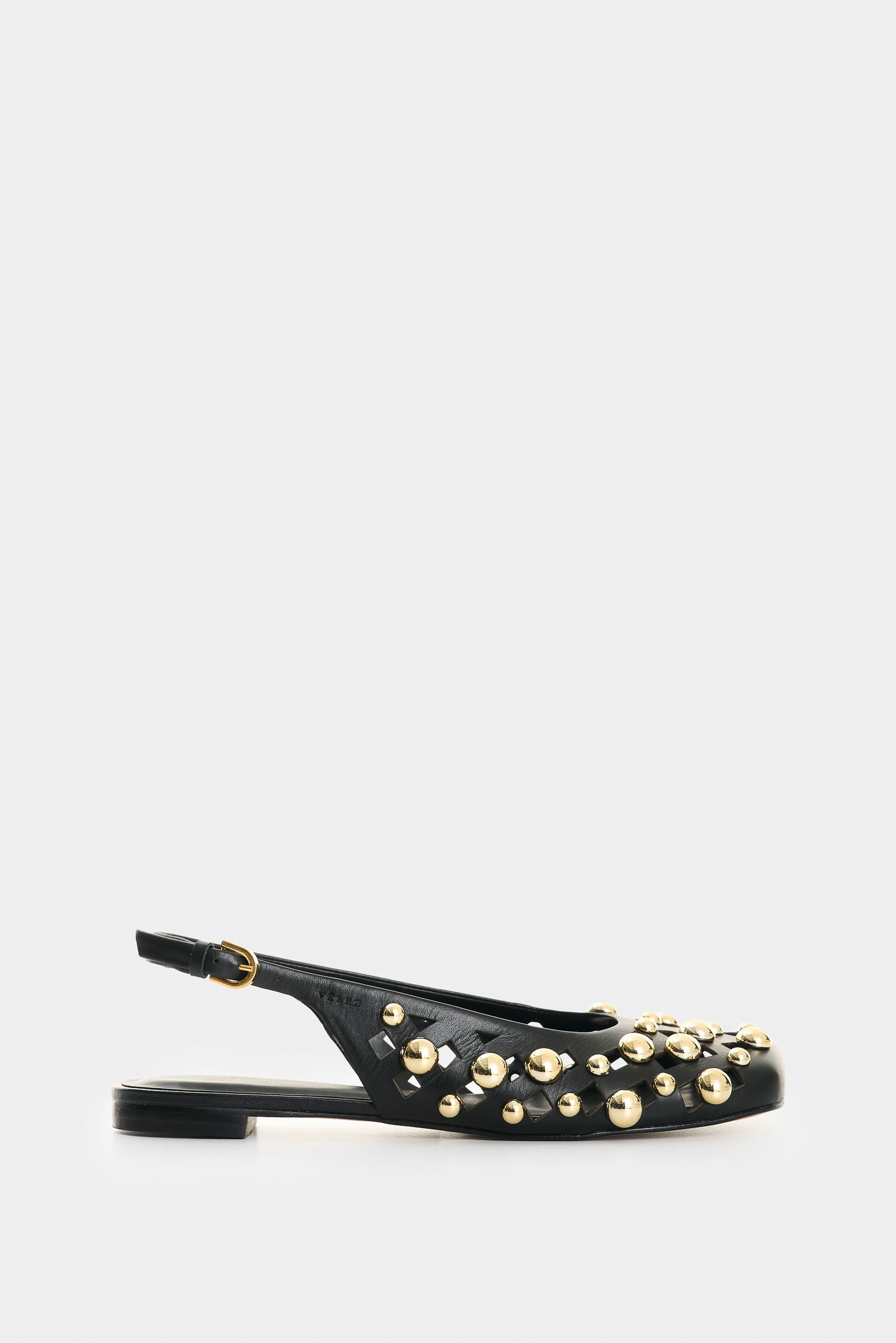 Ballerinas de cuero para mujer Shell