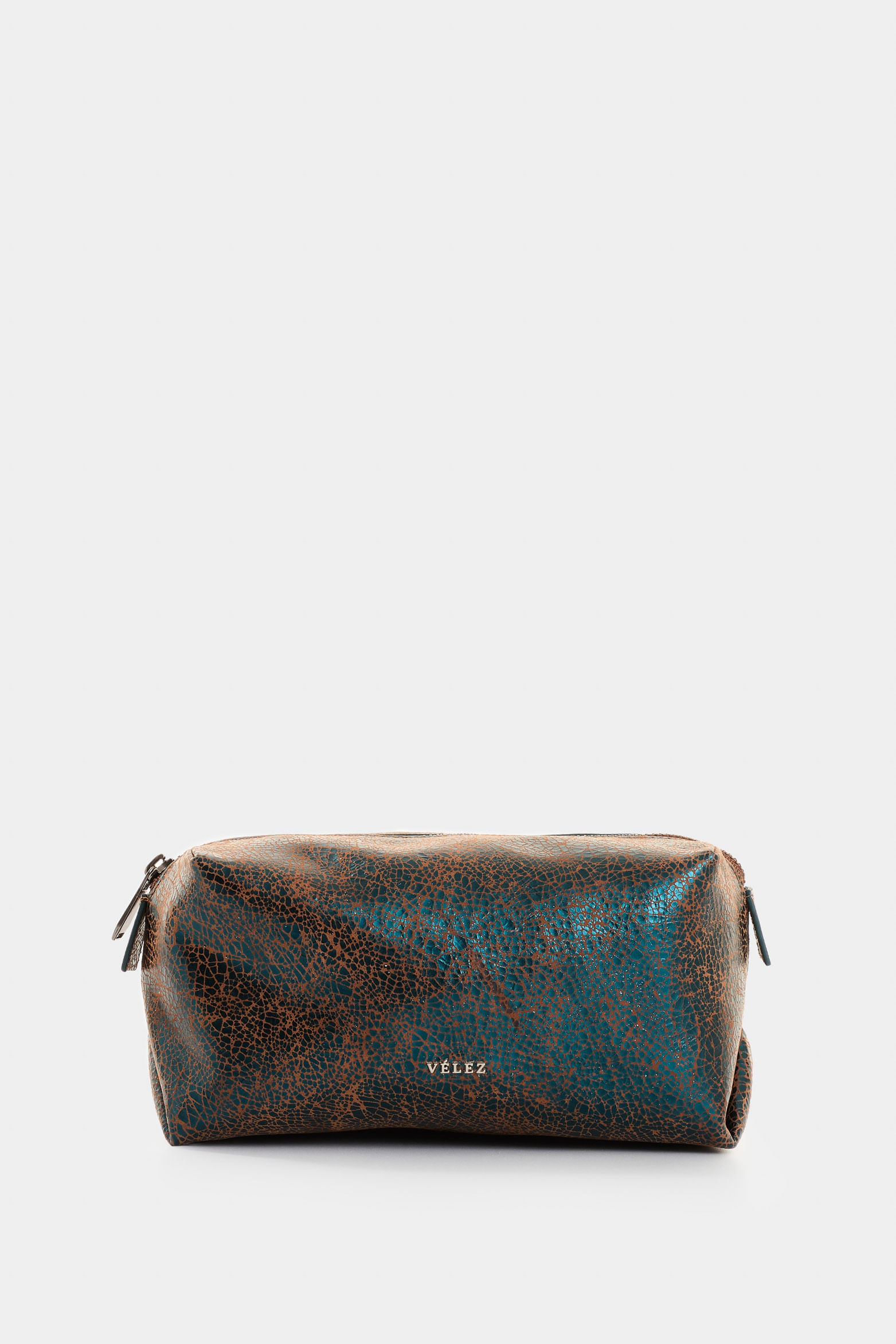 Cosmetiquera mini de cuero folia para mujer Moon