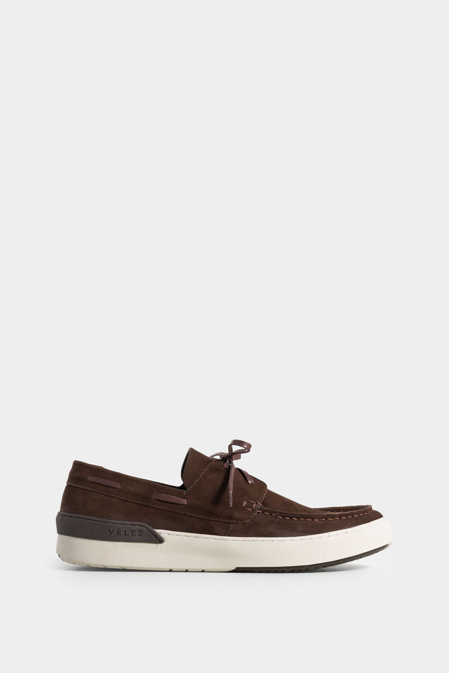 Mocasín kansas de cuero para hombre efecto escribiente