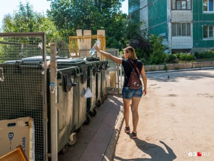 В Самарской области не хватает мусорок