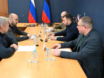 Вячеслав Федорищев с рабочей командировкой посетил ДНР