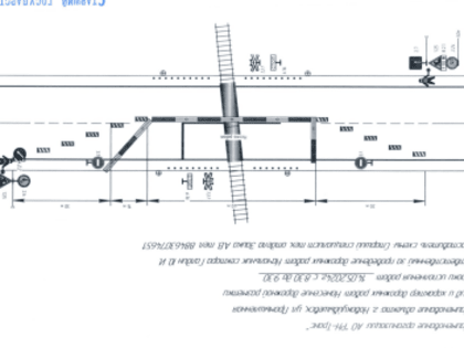 Закрытие  железнодорожного переезда