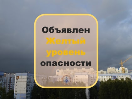 Жёлтый уровень опасности. В Самарской области ожидается усиление ветра