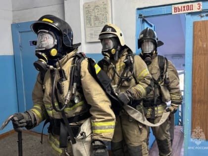 Учения по тушению пожара в Тольятти завершились успешно