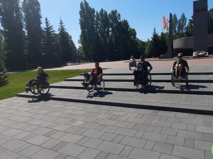 В  Тольятти организован реабилитационный заезд для колясочников