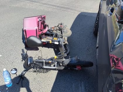 Серьезная авария в городе