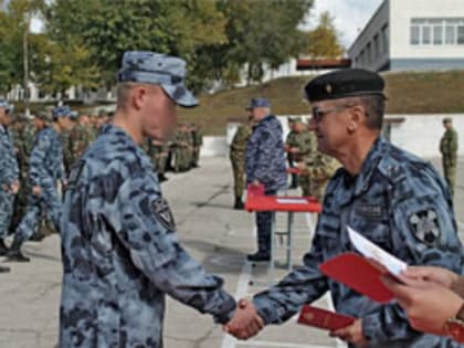 В Тольятти состоялся шестой по счету выпуск бойцов ОМОН