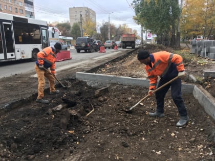 В Самаре приступили к ремонту улицы на Стара-Загора раньше запланированного срока