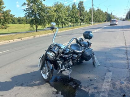 На видео попало жесткое ДТП с мотоциклом в Тольятти