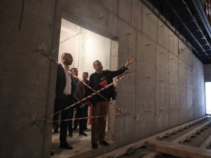 Строительство нового театра в Новокуйбышевске