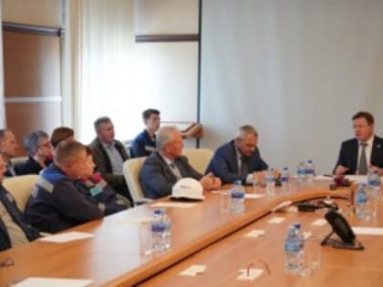 Дмитрий Азаров встретился с руководством и сотрудниками "Инкатеха"