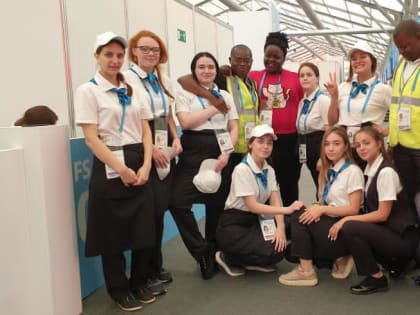 Волонтеры филиала СамГУПС в г. Казани на «WorldSkills Kazan – 2019»