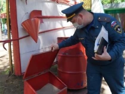 Детские лагеря Самарской области проверяют на пожарную безопасность