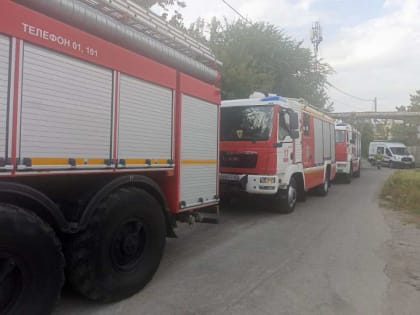 В Самаре полыхал расселенный дом