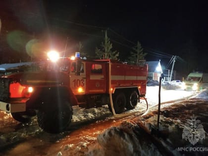 На пожаре в Самарской области погибло два человека