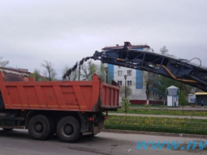 Идет фрезерование дорог