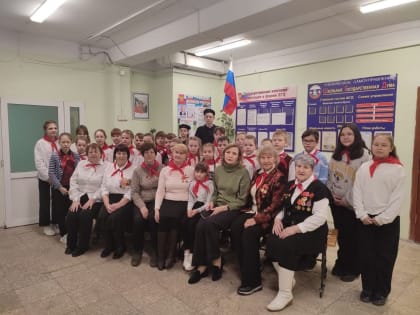 Прием пионеров в Жигулевске