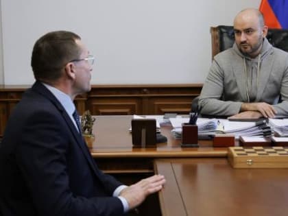 Губернатор Вячеслав Федорищев провел рабочую встречу с управляющим директором ООО «Самарские коммунальные системы»