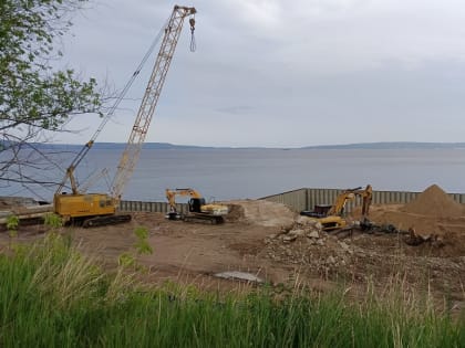 В Тольятти близится к завершению строительство второго этапа набережной