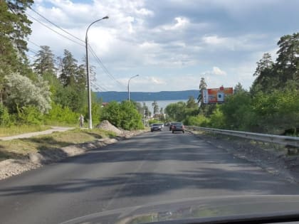 Положат новый асфальт на Лесопарковом шоссе