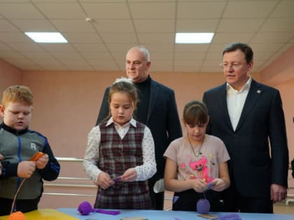 Как развиваются объекты социальной инфраструктуры? Дмитрий Азаров побывал в Алексеевском районе Самарской области