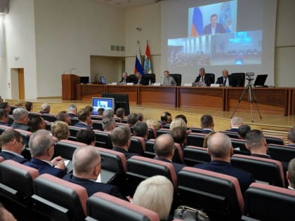 Дмитрий Азаров принял участие в Совете муниципальных образований Самарской области