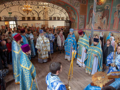 Божественная Литургия и молебен на начало нового учебного года